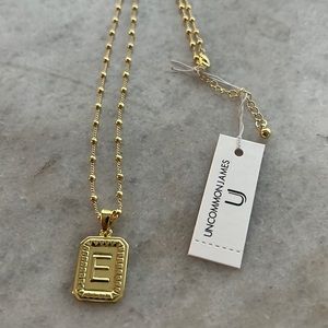 Uncommon James Gold Initial Necklace